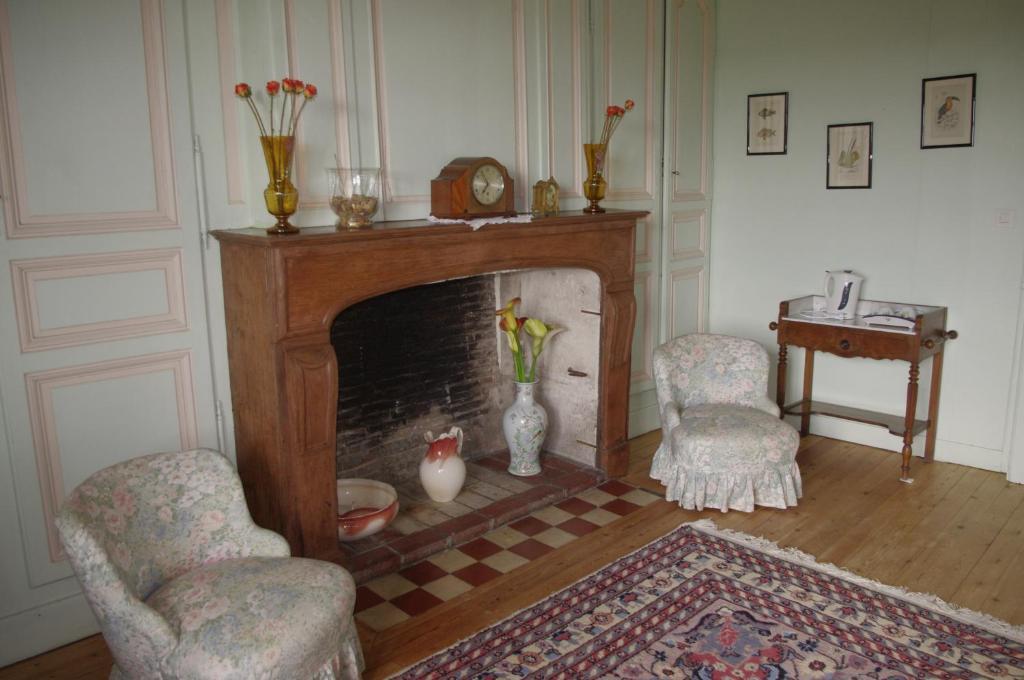 Manoir Du Lieu Rocher Hotel Saint-Pierre-Sur-Dives Habitación foto