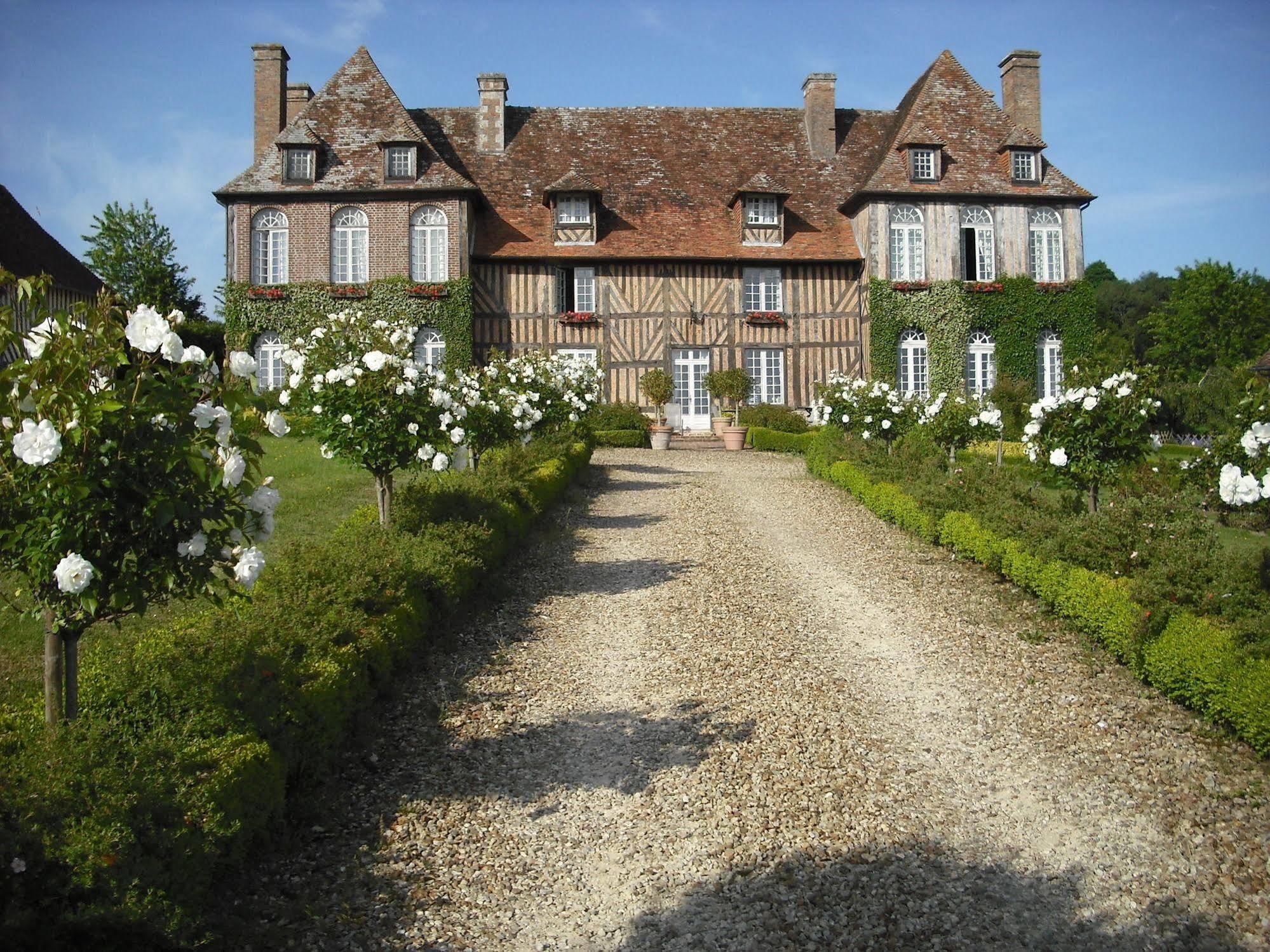 Manoir Du Lieu Rocher Hotel Saint-Pierre-Sur-Dives Exterior foto