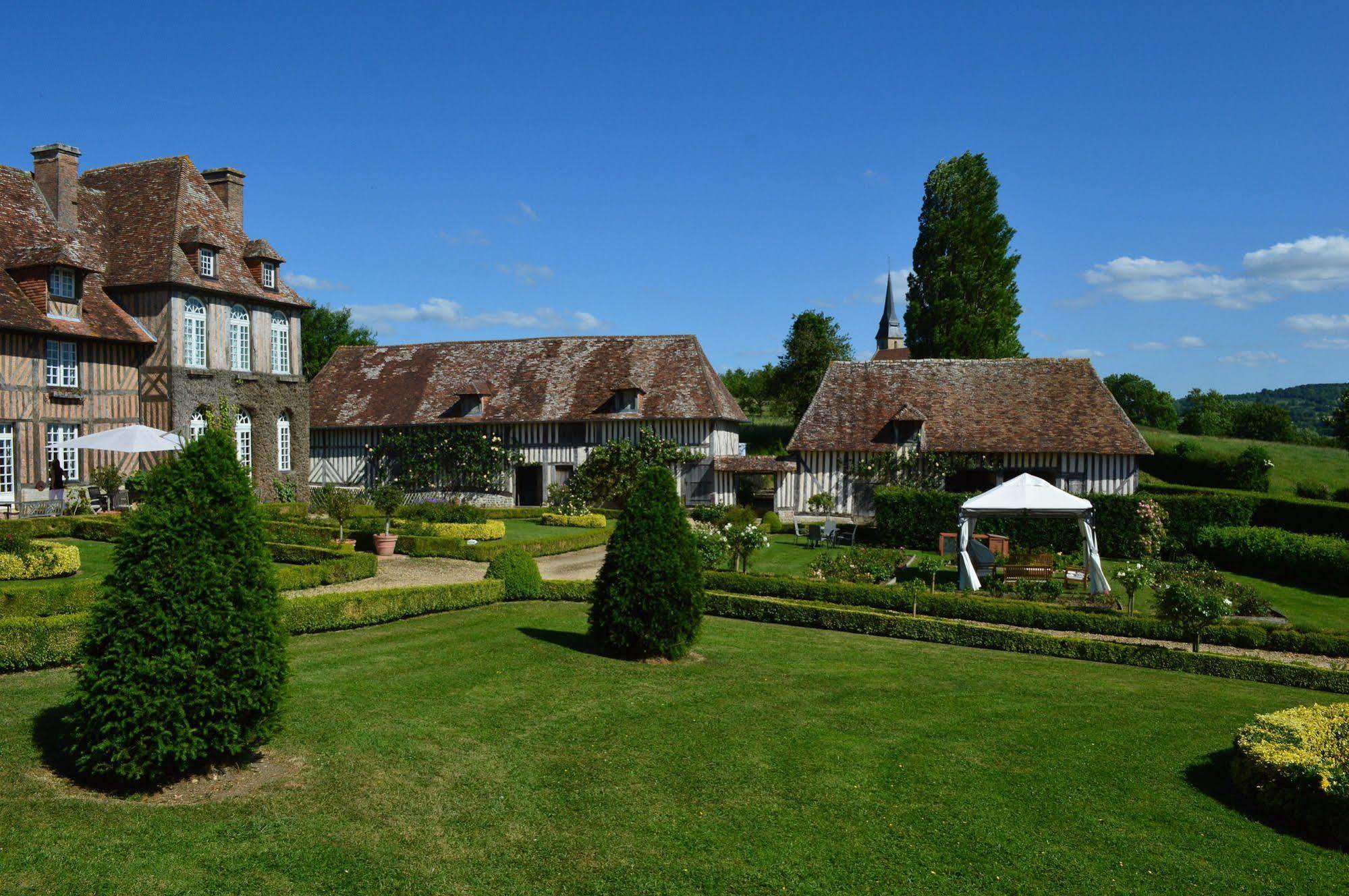 Manoir Du Lieu Rocher Hotel Saint-Pierre-Sur-Dives Exterior foto